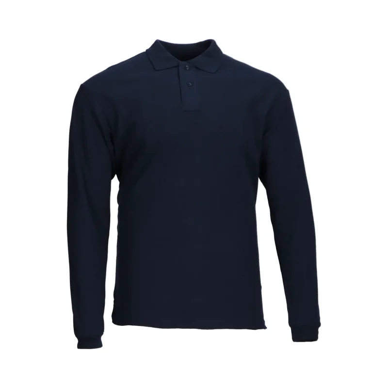 Polera pique manga larga